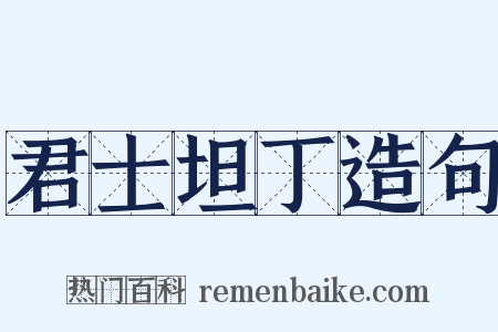君士坦丁造句是什么意思的图片